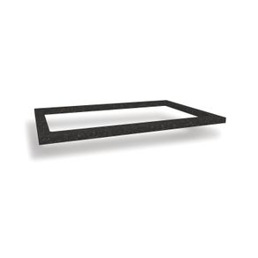 Tampo De Balcão Para Cooktop Kappesberg Preto Brilho 80cm x 52cm