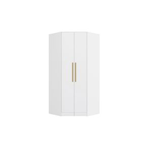 Guarda-Roupa de Canto 2 Portas Kappesberg Adapt Branco