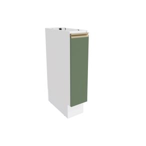 Nicho Porta Condimentos Celeste Kappesberg 100% MDF Branco/Verde 20cm