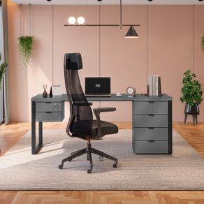 Mesa Diretor Kappesberg Office Platinum 190cm