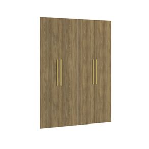 Conjunto 4 Portas de Bater Kappesberg Adapt Nogueira 218cm x 39cm